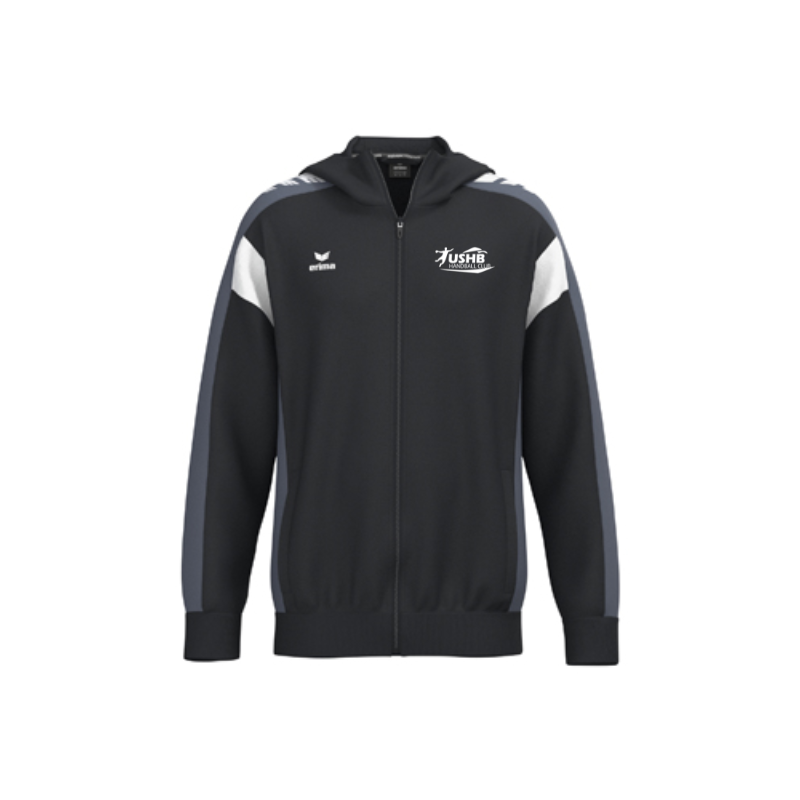 Veste capuche homme noir Erima Celebrate 125