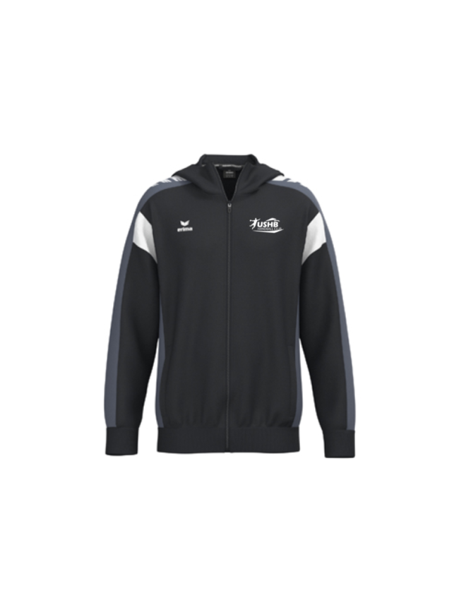 Veste capuche homme noir Erima Celebrate 125