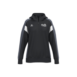 Veste capuche femme noir Erima Celebrate 125