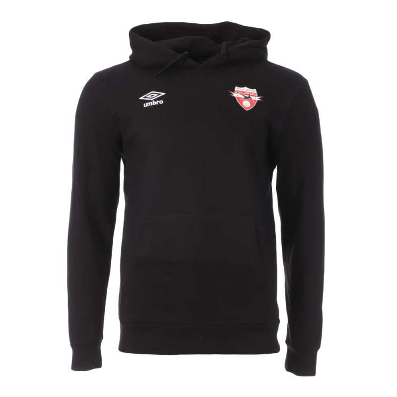 Sweat à capuche noir adulte Umbro