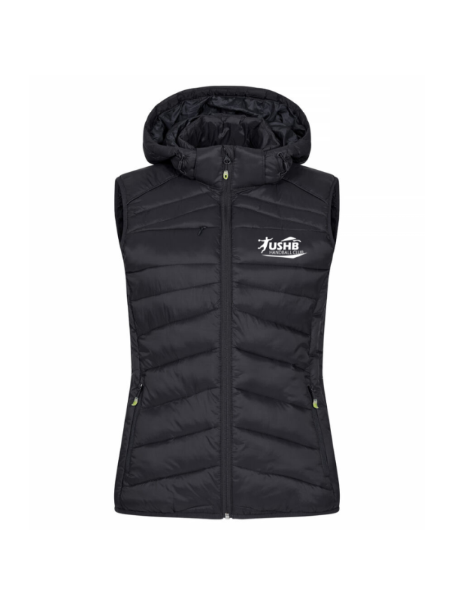 Doudoune sans manches femme noir Clique Idaho