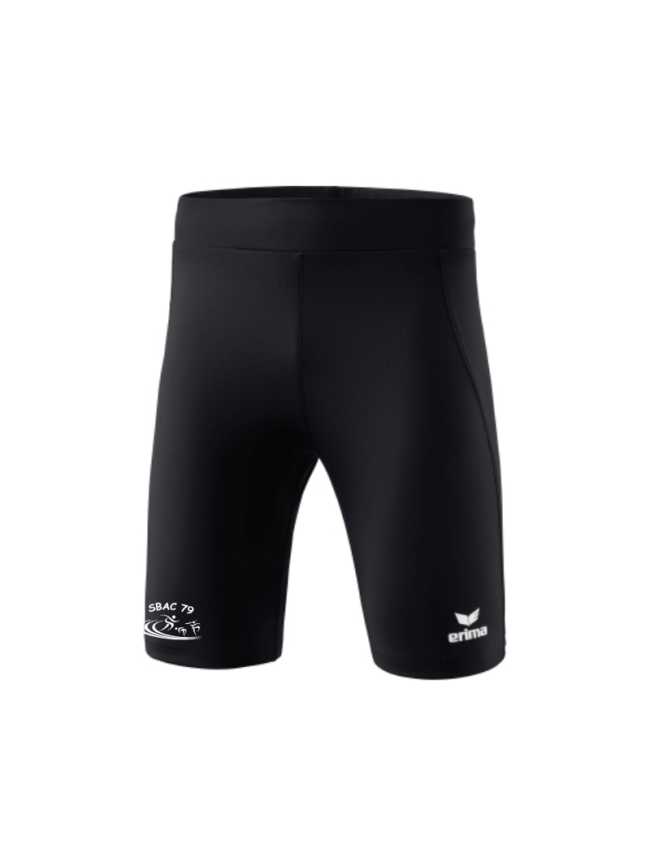 Collant court femme noir Erima Racing