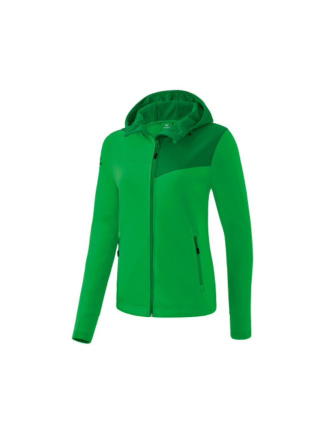 Veste softshell femme vert Erima Performance