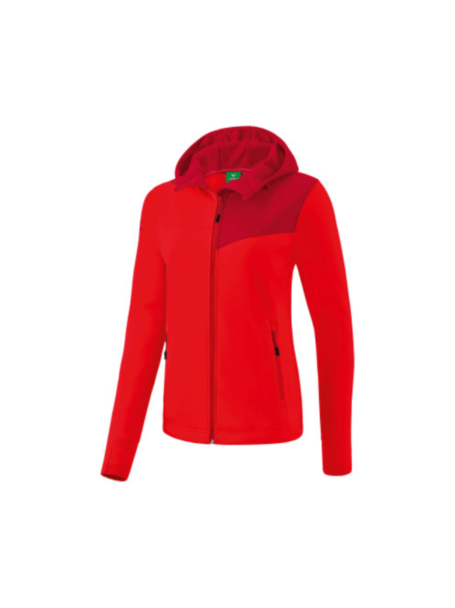 Veste softshell femme rouge Erima Performance
