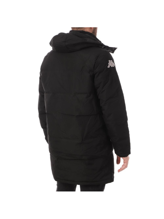 Parka adulte noir Kappa Seddolo