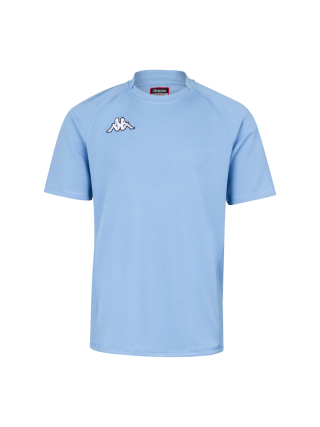 Maillot de rugby homme bleu ciel Kappa Telese Maillot de rugby homme bleu ciel Kappa Telese