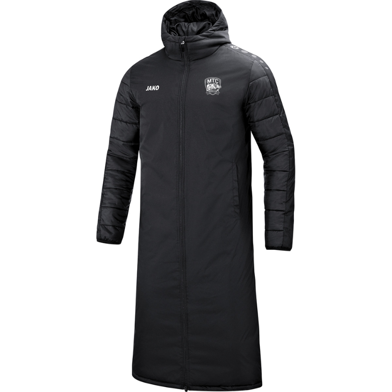 Parka longue adulte noir Jako Team