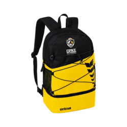 Sac à dos noir et jaune Erima SIX WINGS