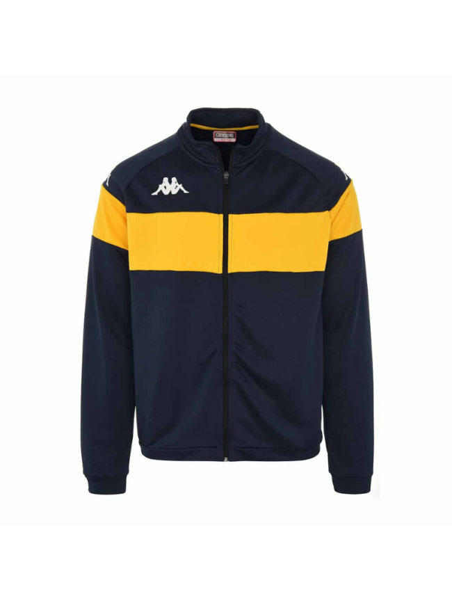 Veste adulte marine jaune Kappa Dacone