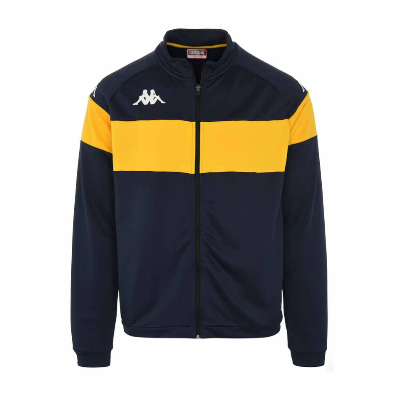Veste enfant marine jaune Kappa Dacone