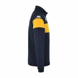 Veste enfant marine jaune Kappa Dacone