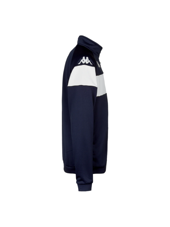 Veste adulte marine blanc Kappa Dacone