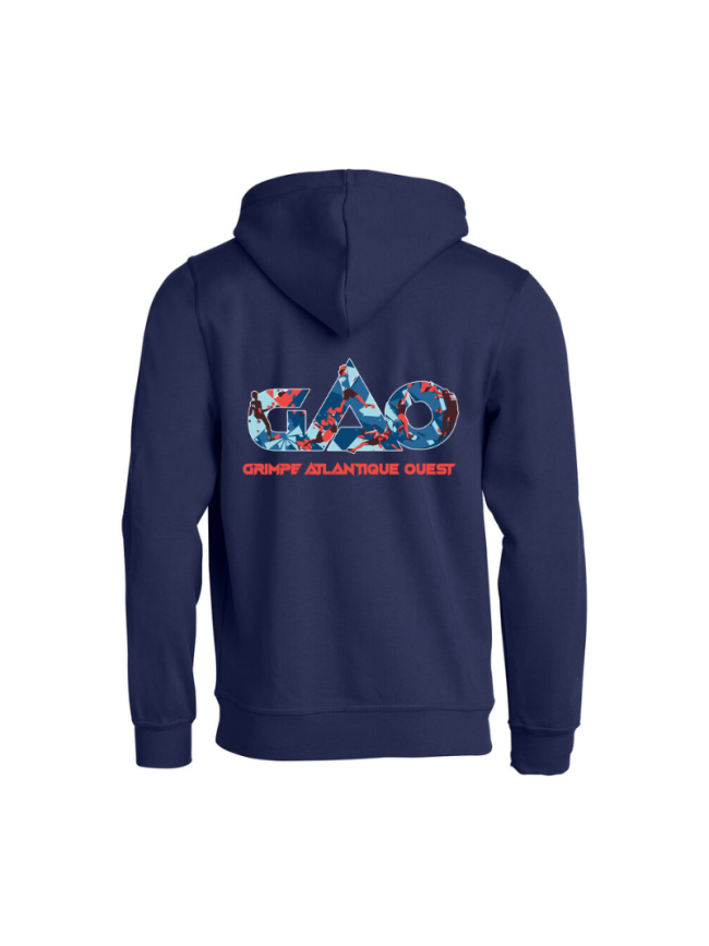 Sweat capuche enfant marine Clique Basic