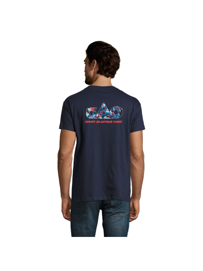 T-Shirt homme marine Sol's Imperial