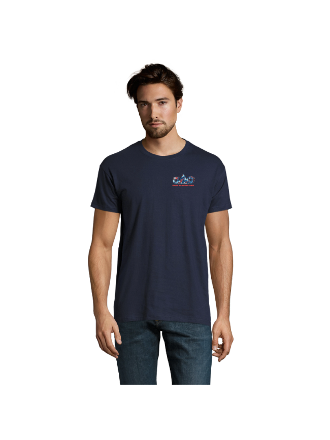 T-Shirt homme marine Sol's Imperial