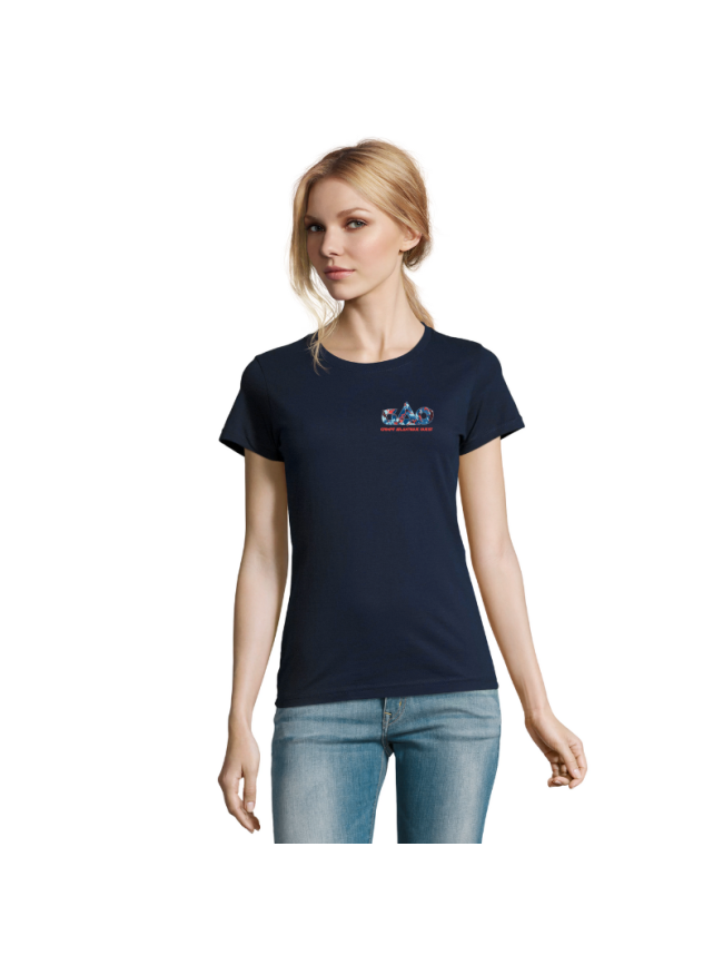T-Shirt femme marine Sol's Imperial