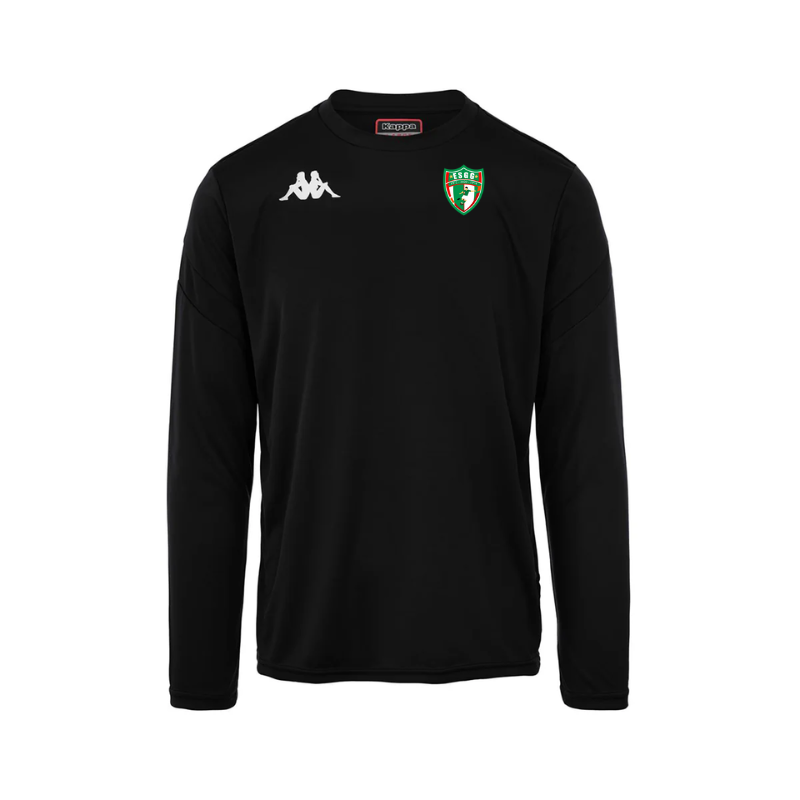 Maillot ML adulte noir Kappa Dovol