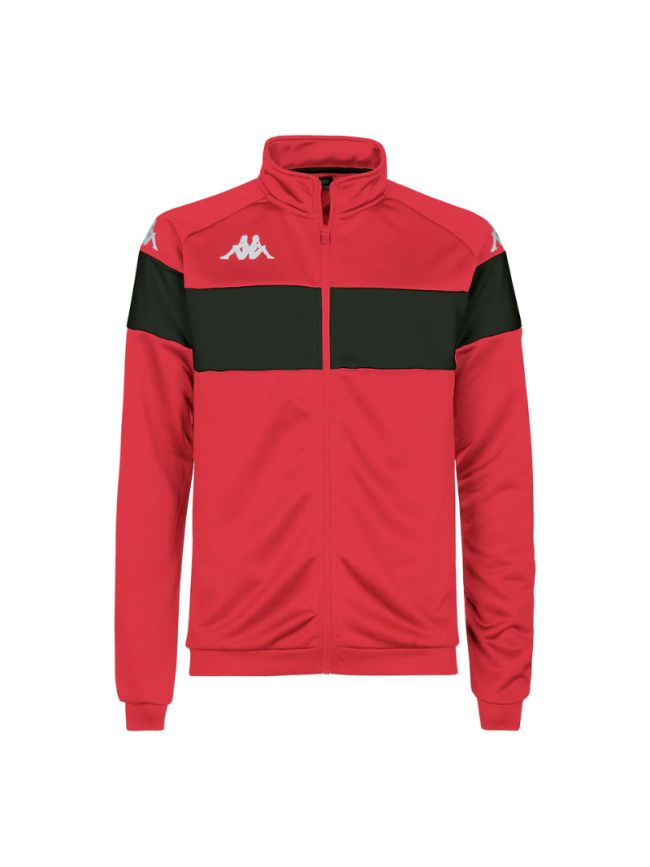 Veste adulte rouge noir Kappa Dacone