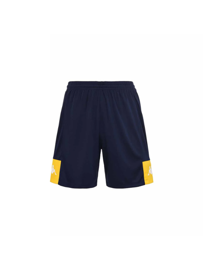Short adulte marine jaune Kappa Daggo