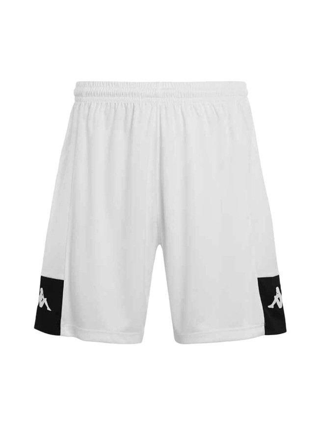Short adulte blanc noir Kappa Daggo