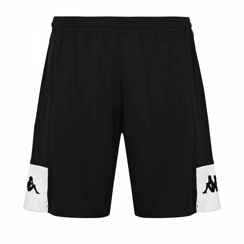 Short adulte noir blanc Kappa Daggo