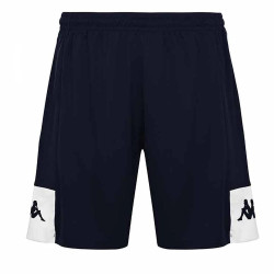 Short adulte marine blanc Kappa Daggo