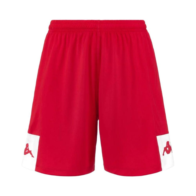 Short adulte rouge blanc Kappa Daggo