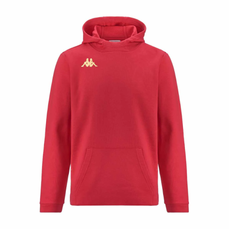 Sweat capuche rouge adulte Kappa Gordi