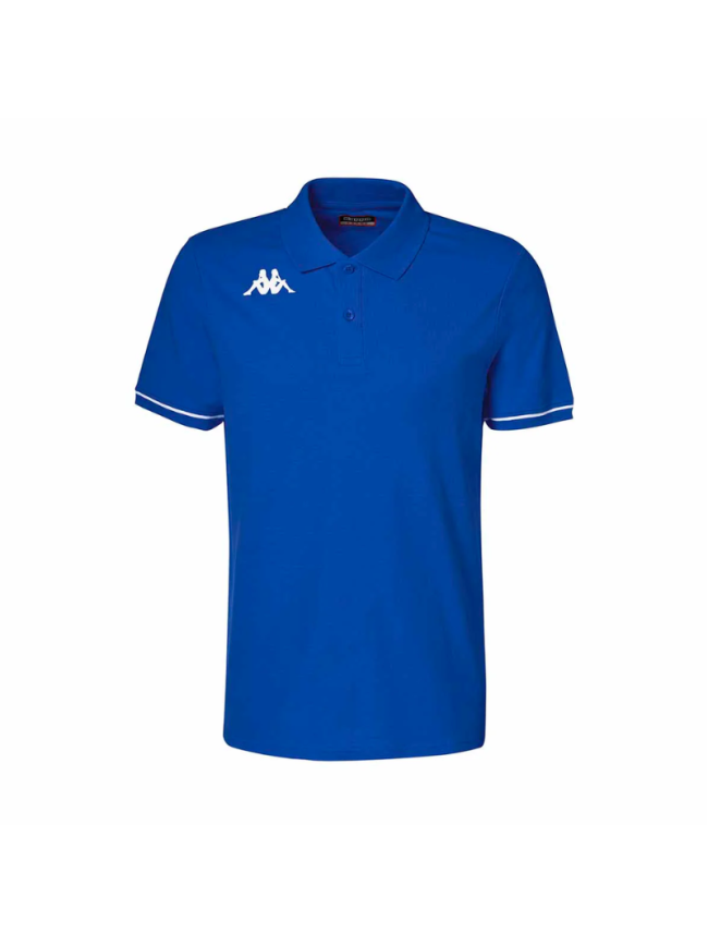 Polo adulte bleu Kappa Barli