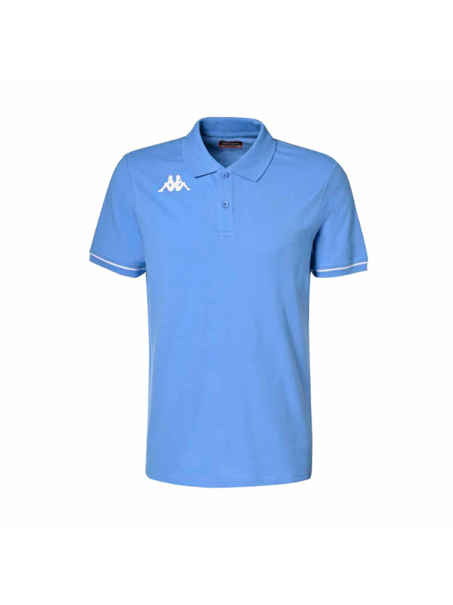 Polo adulte bleu ciel Kappa Barli