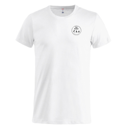 T-Shirt enfant blanc Clique Basic