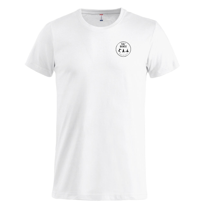 T-Shirt enfant blanc Clique Basic