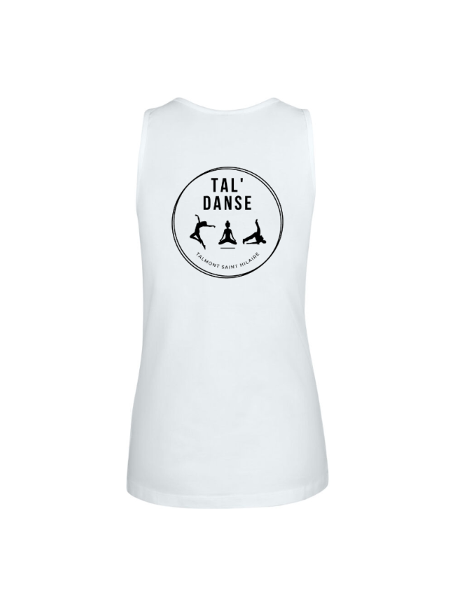 Débardeur femme blanc Clique Carolina
