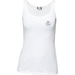 Débardeur femme blanc Clique Carolina
