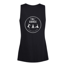 Débardeur femme noir Clique Carolina