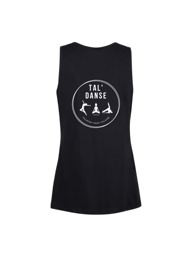 Débardeur femme noir Clique Carolina