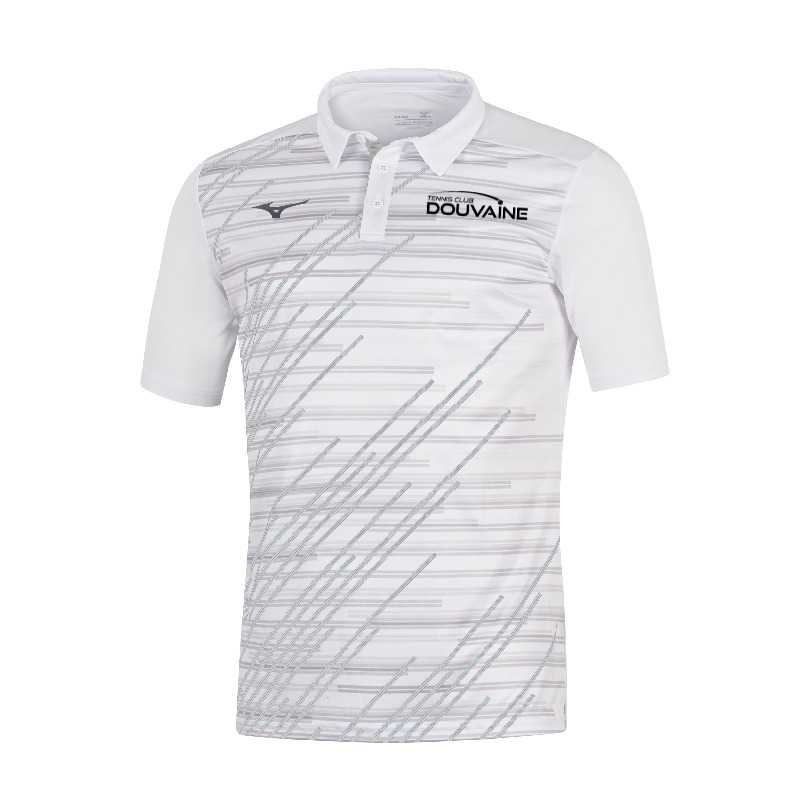 Polo adulte blanc Mizuno Chiba