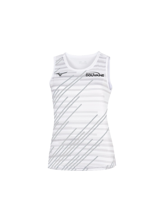 Débardeur femme blanc Mizuno Chiba