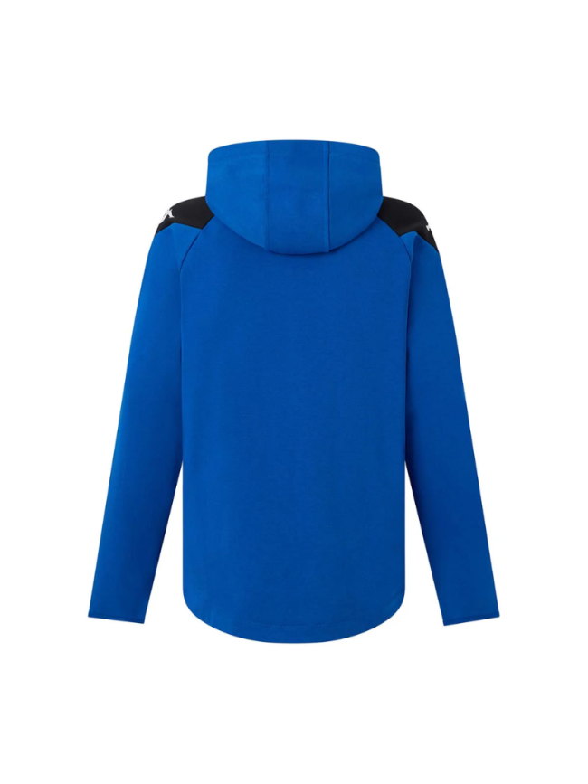 Sweat capuche adulte bleu Kappa Lianto