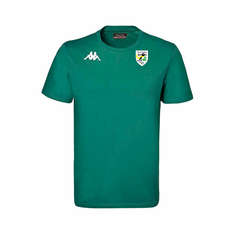 T-shirt enfant vert Kappa Brizzo