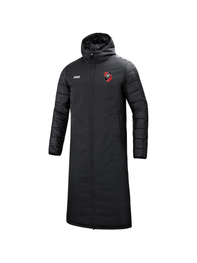 Parka longue adulte noir Jako Team