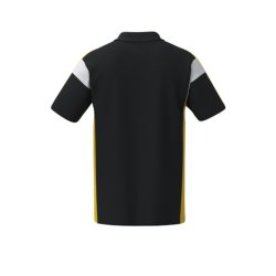 Polo adulte noir jaune Erima Celebrate 125
