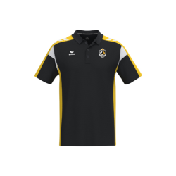 Polo adulte noir jaune Erima Celebrate 125