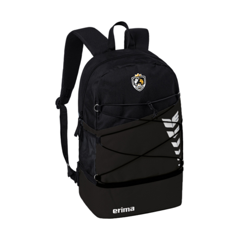 Sac à dos noir et jaune Erima Six Wings