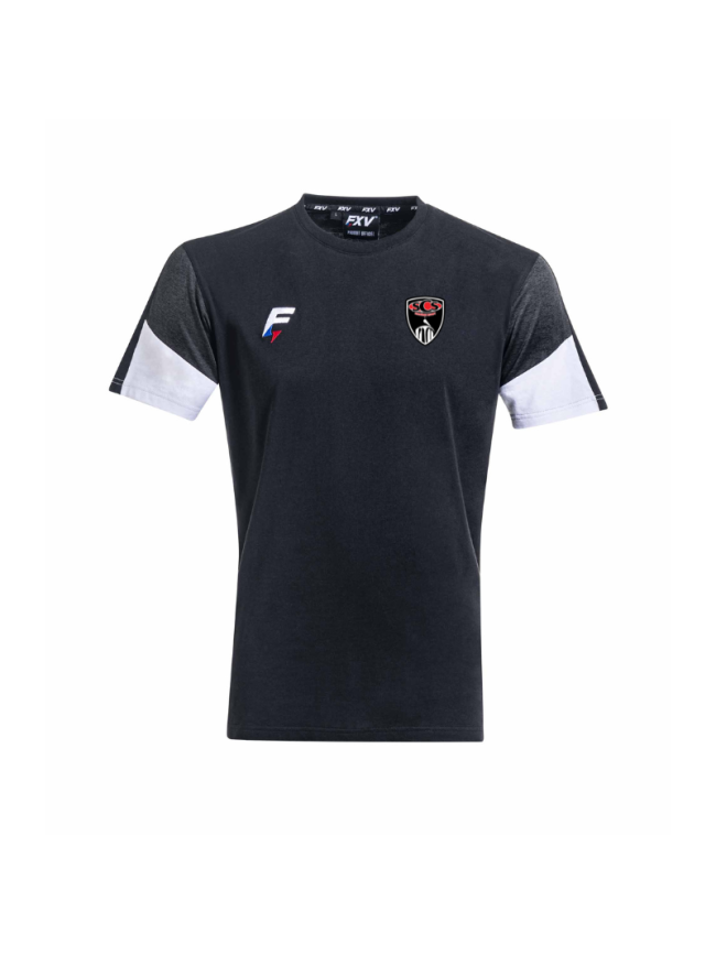 T-Shirt adulte noir FXV Chistera