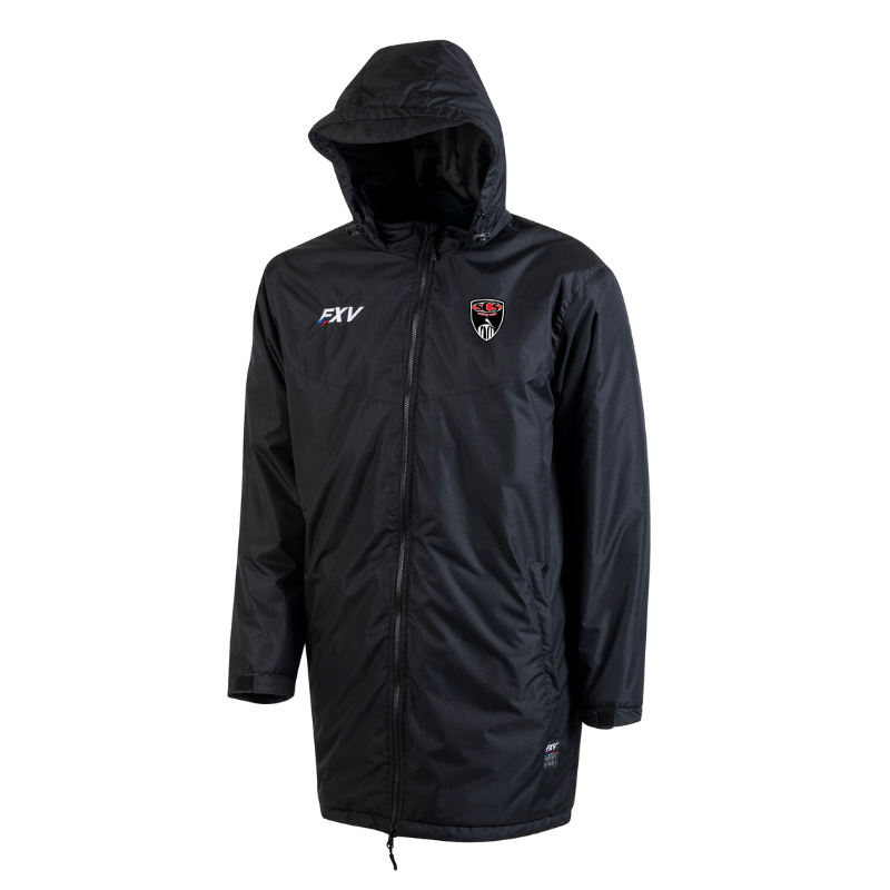 Veste coach adulte noir FXV Force 2