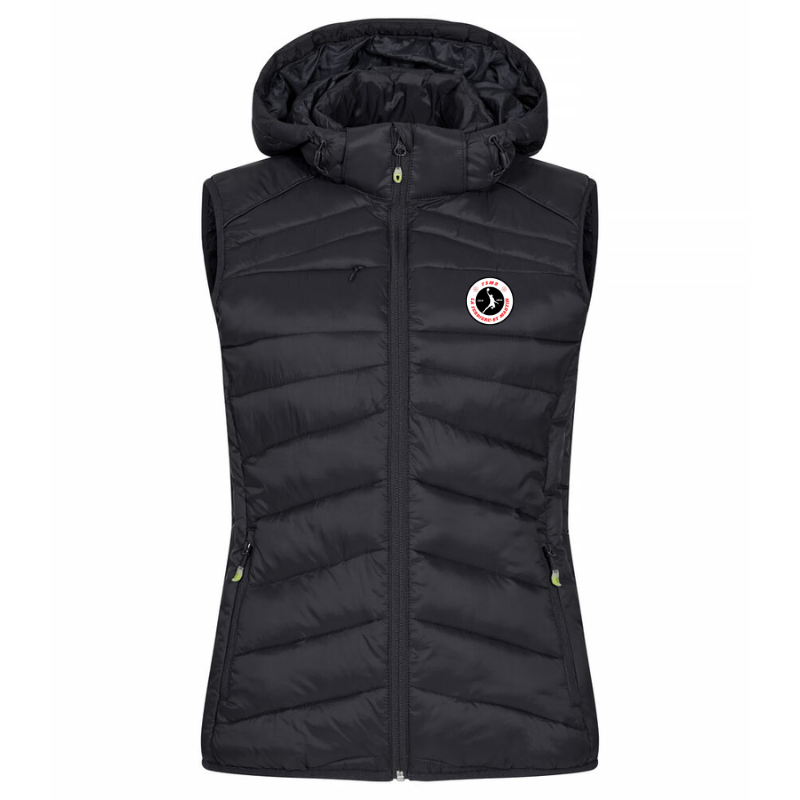 Doudoune sans manches femme noir Clique Idaho