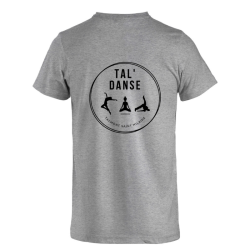 T-Shirt enfant gris Clique Basic