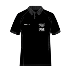 Polo femme noir Craft Ability