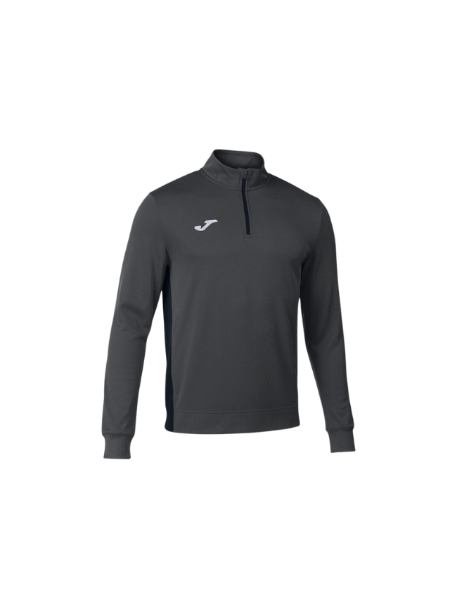 Sweat 1/2 zip noir/gris Joma Winner II